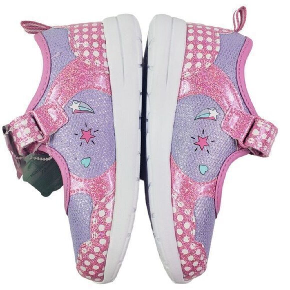 Disney Minnie Shoes for Girls - Pink Mary Jane LED Light Up Shoes Size 11 (19cm) - Picture 7 of 16
